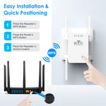 U8 300Mbps無線WiFi中繼擴展路由器Wi-Fi訊號放大器WiFi增強器，美規插頭，歐規插頭