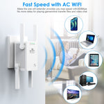 U8 300Mbps無線WiFi中繼擴展路由器Wi-Fi訊號放大器WiFi增強器，美規插頭，歐規插頭