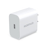 NORTHJO NOPD2000 PD 20W USB-C / Type-C 單埠快速壁充，美規插頭，歐規插頭