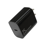 NORTHJO NOPD2501 PD 25W USB-C / Type-C 單埠快速充電器，美規插頭，歐規插頭，英規插頭，澳規插頭