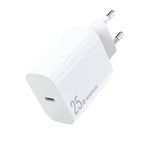 NORTHJO NOPD2501 PD 25W USB-C / Type-C 單埠快速充電器，美規插頭，歐規插頭，英規插頭，澳規插頭