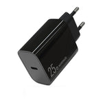 NORTHJO NOPD2501 PD 25W USB-C / Type-C 單埠快速充電器，美規插頭，歐規插頭，英規插頭，澳規插頭