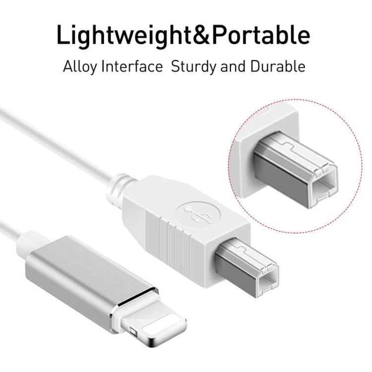 1米8針轉USB-B MIDI線，適用iPad / iPhone，8針