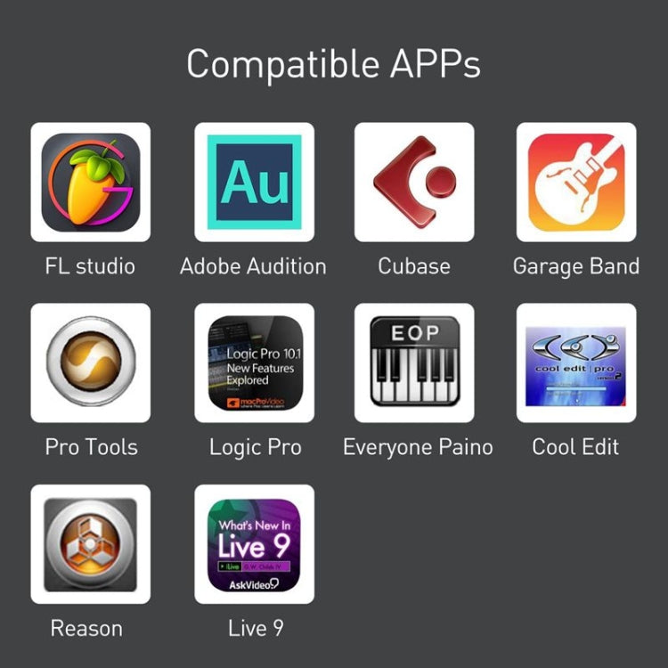 1米8針轉USB-B MIDI線，適用iPad / iPhone，8針