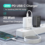 TA800 PD / PPS 25W Type-C 埠三星充電器，英規插頭，英規插頭