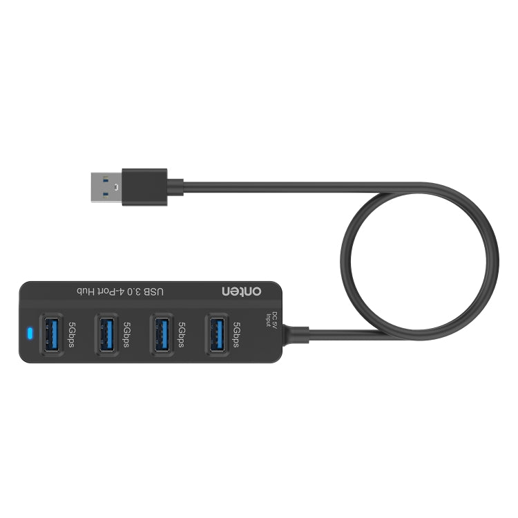 Onten 5305 四合一 USB3.0 四埠集線器擴充座，5305