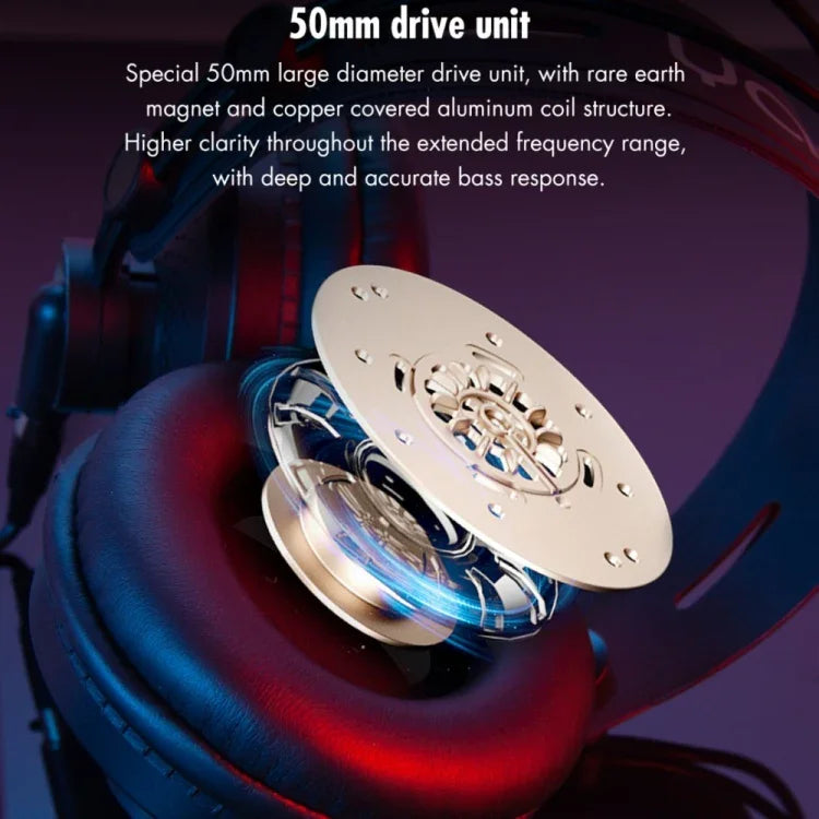 Yanmai D68-A 可折疊輕量錄音監聽耳機