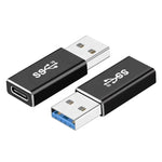 10Gbps USB3.1 Type-C 母轉 USB3.0 公轉接器，含晶片