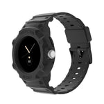 適用於 Google Pixel Watch JUNSUNMAY 一體成型 TPU 可調節彈性錶帶