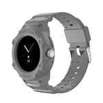 適用於 Google Pixel Watch JUNSUNMAY 一體成型 TPU 可調節彈性錶帶