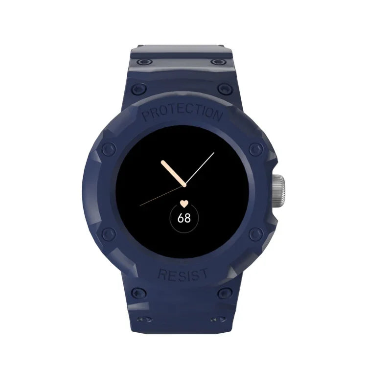 適用於 Google Pixel Watch JUNSUNMAY 一體成型 TPU 可調節彈性錶帶