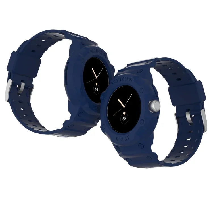適用於 Google Pixel Watch JUNSUNMAY 一體成型 TPU 可調節彈性錶帶