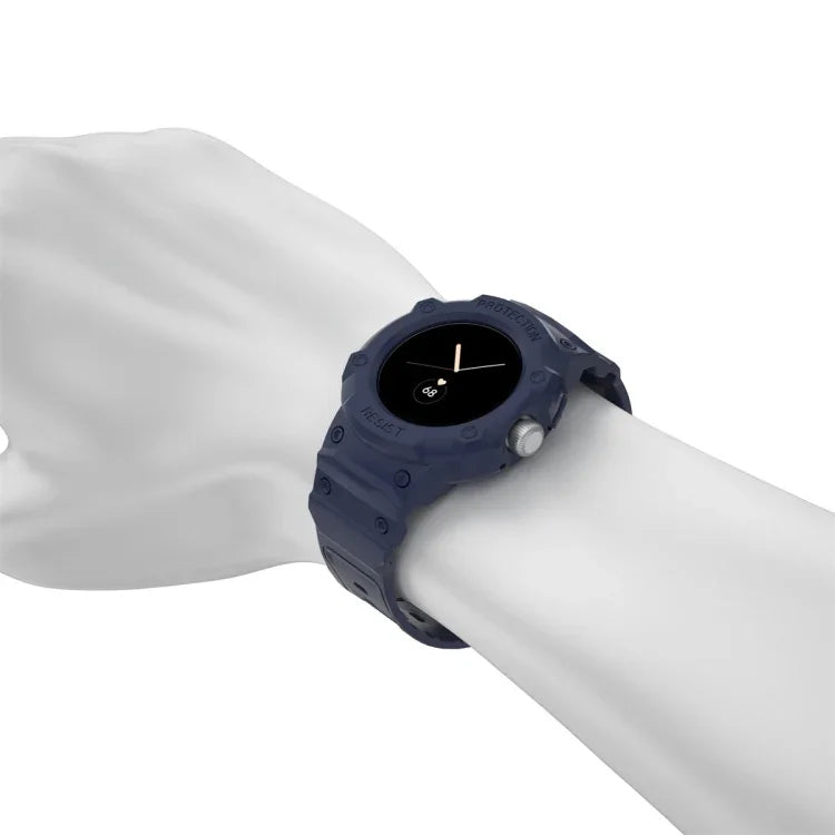 適用於 Google Pixel Watch JUNSUNMAY 一體成型 TPU 可調節彈性錶帶