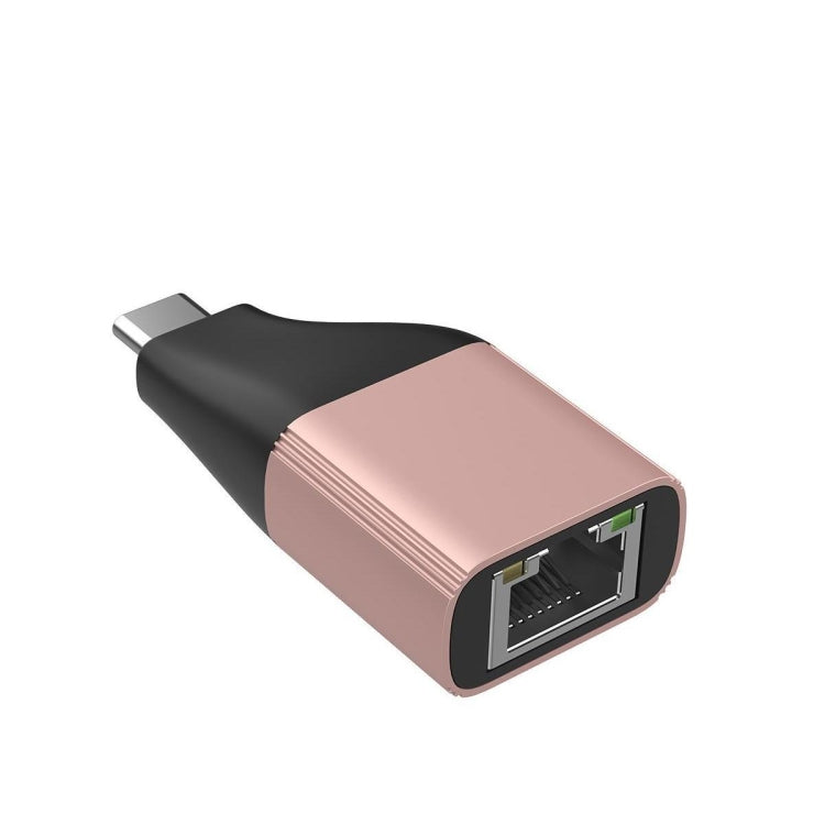 Onten UC101 Type-C 10M/100M/1000M 網路轉接器（隨機出貨顏色），UC101