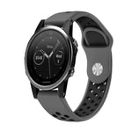 22mm Sports Breathable Silicone Watch Band, For Garmin Fenix 6 GPS, For Garmin Fenix 6 Pro GPS, For Garmin Fenix 6 Sapphire GPS, For Garmin Fenix 5