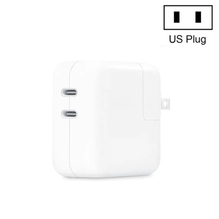 35W PD3.0 USB-C / Type-C 雙埠充電器，適用 iPhone / iPad 系列，美規插頭，歐規插頭