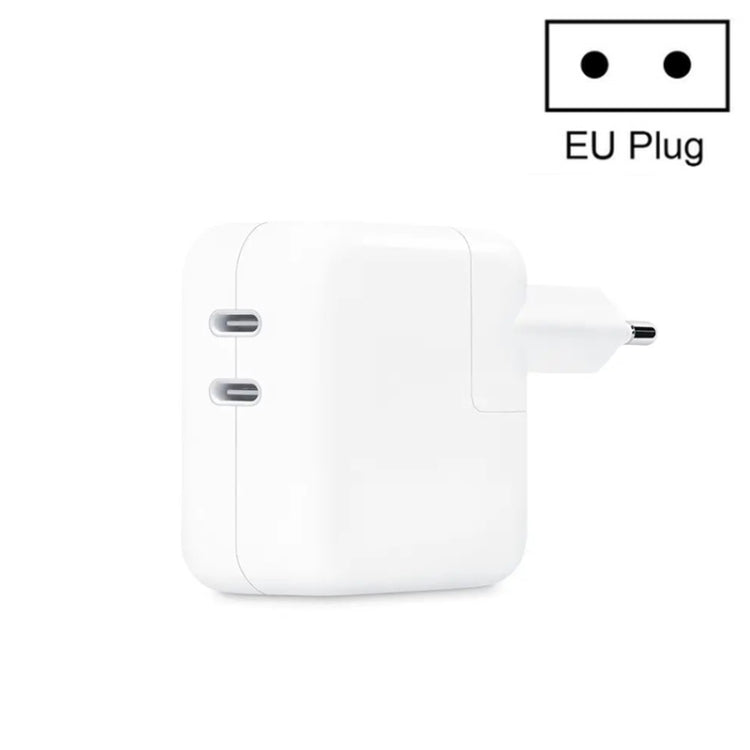 35W PD3.0 USB-C / Type-C 雙埠充電器，適用 iPhone / iPad 系列，美規插頭，歐規插頭