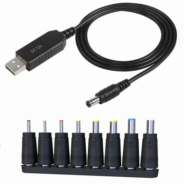 USB DC 5V 轉 12V 設定線轉換器，DC 5V 轉 12V