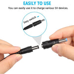 USB DC 5V 轉 12V 設定線轉換器，DC 5V 轉 12V