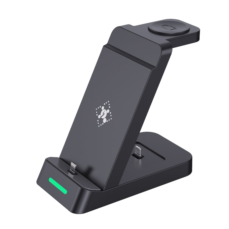 B20 18W 3 合 1 無線充電支架，適用 iPhone Apple Watch 系列，B20 for Apple
