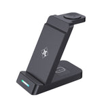 B20A 15W Qi 無線充電座，兼容 iPhone iWatch Airpods，B20A 適用於 Apple