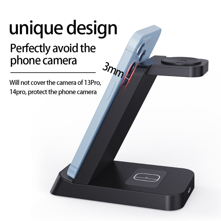 B20A 15W Qi 無線充電座，兼容 iPhone iWatch Airpods，B20A 適用於 Apple