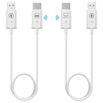 無線 HDMI 發射與接收套件，HDMI 無線延伸器轉接器，1080P 60fps 視頻音訊投影用於電腦、筆電、相機至 HDTV/投影機