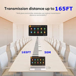 無線 HDMI 發射與接收套件，HDMI 無線延伸器轉接器，1080P 60fps 視頻音訊投影用於電腦、筆電、相機至 HDTV/投影機