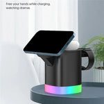 T15 3 合 1 磁吸 Magsafe 無線充電器折疊充電支架，適用 iPhone / iWatch / AirPods，T15