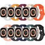 Reverse Buckle Dot Texture Silicone Watch Band, For Apple Watch 38mm