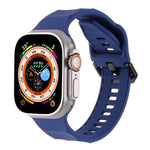 Ripple 矽膠運動錶帶，適用於 Apple Watch 2 42mm，適用於 Apple Watch 42mm
