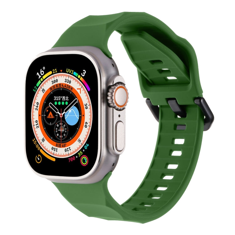 Ripple 矽膠運動錶帶，適用於 Apple Watch 2 42mm，適用於 Apple Watch 42mm