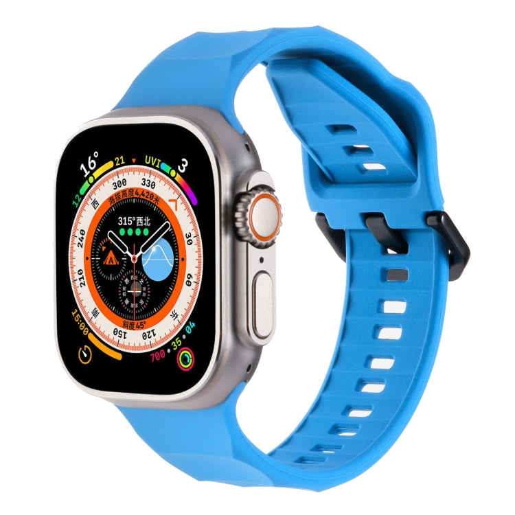 Ripple 矽膠運動錶帶，適用於 Apple Watch 2 42mm，適用於 Apple Watch 42mm
