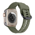 Ripple Silicone Sports Watch Band, For Apple Watch 5 44mm, For Apple Watch 4 44mm, For Apple Watch 3 42mm