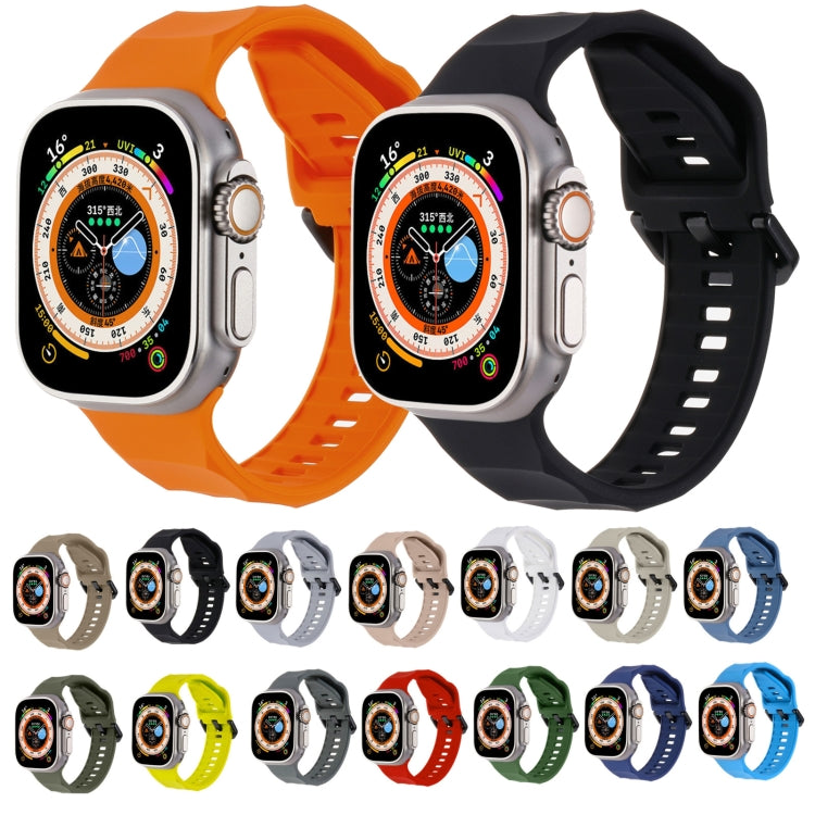Ripple Silicone Sports Watch Band, For Apple Watch 5 44mm, For Apple Watch 4 44mm, For Apple Watch 3 42mm