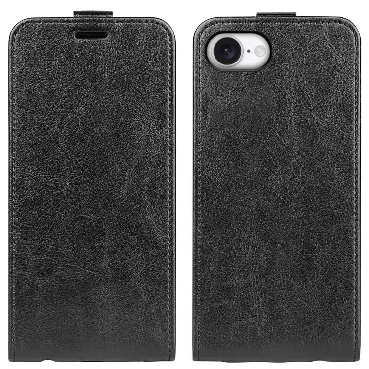 R64 紋理單面直立翻蓋皮革手機殼，適用於 iPhone 17e / 16e，iPhone 17 Pro Max，iPhone 17 Pro，iPhone 17，iPhone Air，iPhone 16 Pro Max，iPhone 16 Pro，iPhone 16 Plus，iPhone 16，iPhone 15 Pro Max