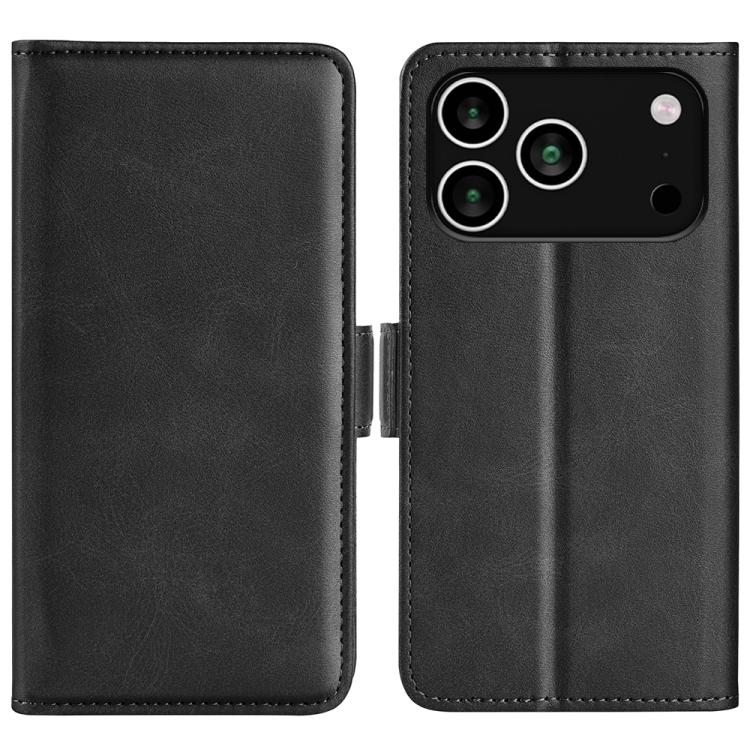 雙面磁扣橫向翻蓋皮革手機殼，適用於 iPhone 17e / 16e，iPhone 17 Pro Max，iPhone 17 Pro，iPhone 17，iPhone Air，iPhone 16 Pro Max，iPhone 16 Pro，iPhone 16 Plus，iPhone 16