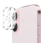 2片 ENKAY Hat-Prince 9H 後置鏡頭鋼化玻璃膜，適用於 iPhone 17e / 16e、iPhone 17 Pro Max、iPhone 17 Pro、iPhone 17、iPhone Air、iPhone 16 Pro / 16 Pro Max、iPhone 16 / 16 Plus、iPhone 15 Pro / 15 Pro Max