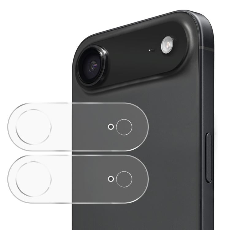 2片 ENKAY Hat-Prince 9H 後置鏡頭鋼化玻璃膜，適用於 iPhone 17e / 16e、iPhone 17 Pro Max、iPhone 17 Pro、iPhone 17、iPhone Air、iPhone 16 Pro / 16 Pro Max、iPhone 16 / 16 Plus、iPhone 15 Pro / 15 Pro Max