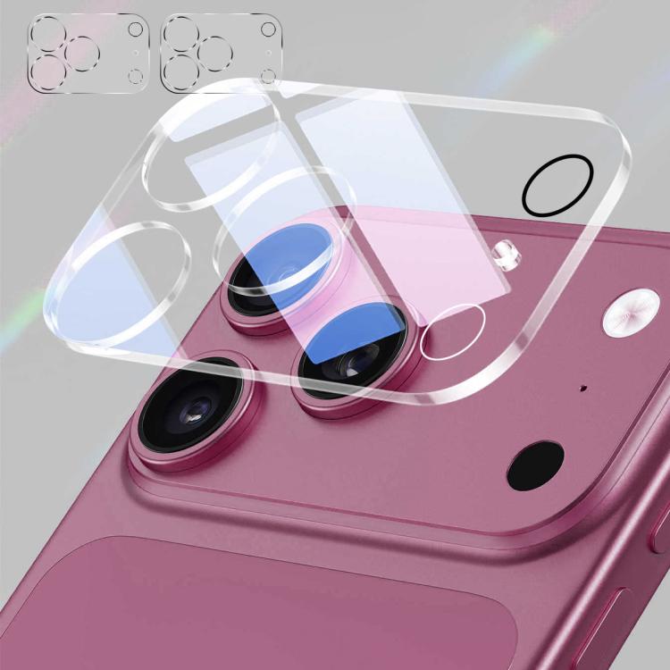 2片 ENKAY Hat-Prince 9H 後置鏡頭鋼化玻璃膜，適用於 iPhone 17e / 16e、iPhone 17 Pro Max、iPhone 17 Pro、iPhone 17、iPhone Air、iPhone 16 Pro / 16 Pro Max、iPhone 16 / 16 Plus、iPhone 15 Pro / 15 Pro Max
