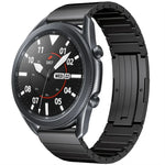 單珠鈦合金錶帶，適用於 Samsung Galaxy Watch 3 45mm，Samsung Gear S3 Classic，Samsung Gear S3 Frontier，Samsung Galaxy Watch 46mm，Samsung Galaxy Watch 42mm