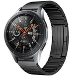 單珠鈦合金錶帶，適用於 Samsung Galaxy Watch 3 45mm，Samsung Gear S3 Classic，Samsung Gear S3 Frontier，Samsung Galaxy Watch 46mm，Samsung Galaxy Watch 42mm