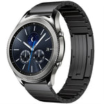 單珠鈦合金錶帶，適用於 Samsung Galaxy Watch 3 45mm，Samsung Gear S3 Classic，Samsung Gear S3 Frontier，Samsung Galaxy Watch 46mm，Samsung Galaxy Watch 42mm