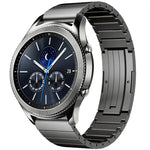 單珠鈦合金錶帶，適用於 Samsung Galaxy Watch 3 45mm，Samsung Gear S3 Classic，Samsung Gear S3 Frontier，Samsung Galaxy Watch 46mm，Samsung Galaxy Watch 42mm