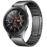 單珠鈦合金錶帶，適用於 Samsung Galaxy Watch 3 45mm，Samsung Gear S3 Classic，Samsung Gear S3 Frontier，Samsung Galaxy Watch 46mm，Samsung Galaxy Watch 42mm