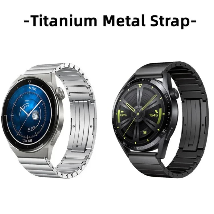 單珠鈦合金錶帶，適用於 Samsung Galaxy Watch 3 45mm，Samsung Gear S3 Classic，Samsung Gear S3 Frontier，Samsung Galaxy Watch 46mm，Samsung Galaxy Watch 42mm