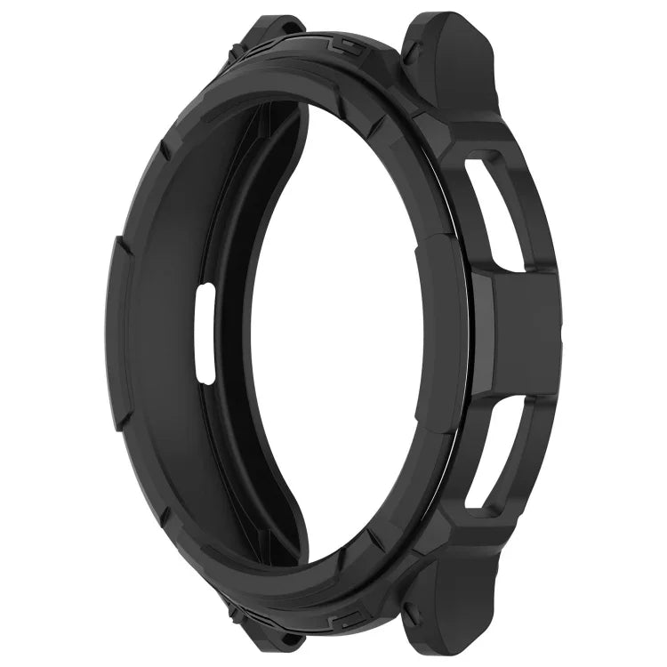 TPU armor watch case for Samsung Galaxy Watch 6, protective bezel featuring robust design and lightweight material.