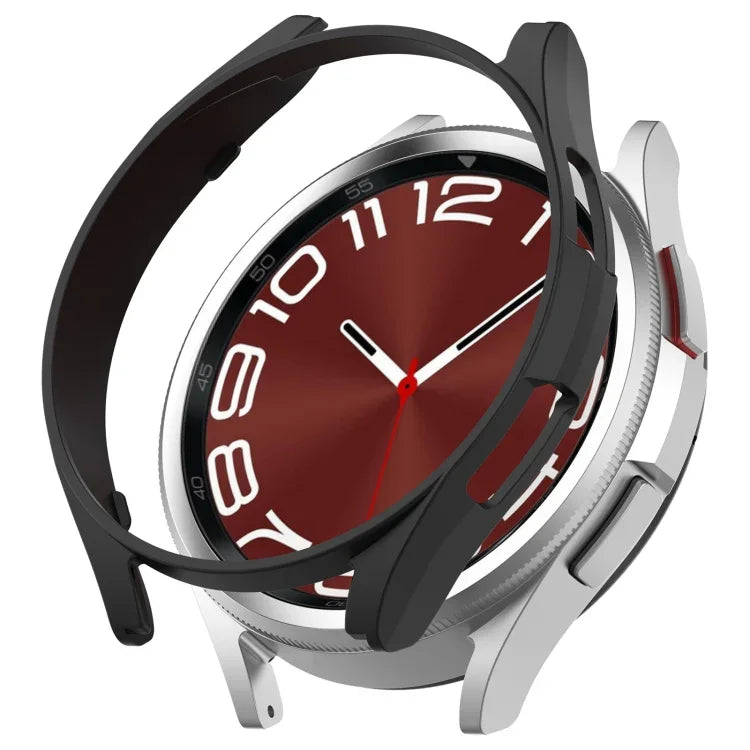 半覆蓋鏤空 PC 錶殼保護套，適用於 Samsung Galaxy Watch 6 Classic 47mm，Samsung Galaxy Watch 6 44mm，Samsung Galaxy Watch 6 40mm，Samsung Galaxy Watch 6 Classic 43mm
