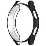 Electroplated TPU Half Pack Hollow Watch Protective Case, For Samsung Galaxy Watch6 Classic 47mm, For Samsung Galaxy Watch6 Classic 43mm