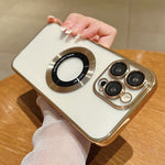 電鍍MagSafe TPU手機殼，適用於iPhone 11、iPhone 11 Pro